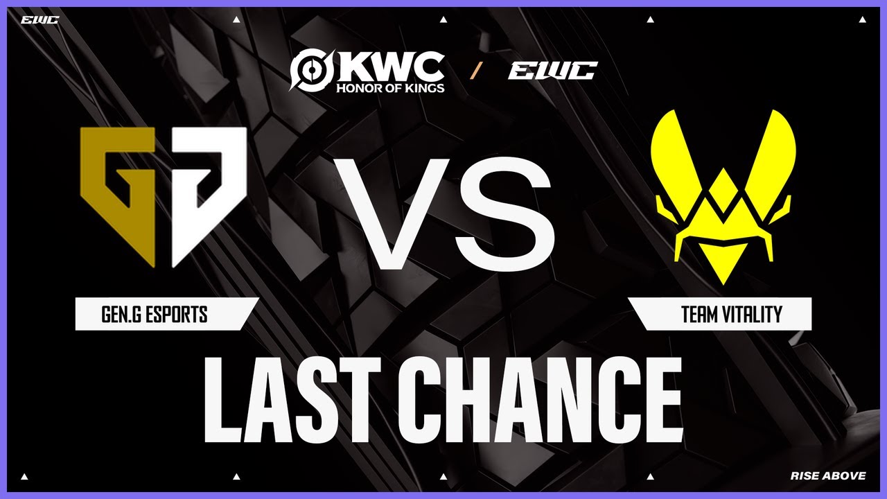 Gen.G Esports vs. Team Vitality | KWC at EWC 25 - Day 6 - Last Chance