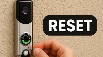 How To RESET SkyBell Doorbell