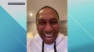 Stephen A. Smith hyped after Cowboys lose to Jets