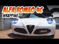 Nuovo look Alfa Romeo 4C | Tecnica e consigli sul car wrapping | La migliore Alfa Romeo sportiva