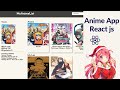 Build Anime App | React Js | jikan API