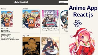 Build Anime App | React Js | jikan API