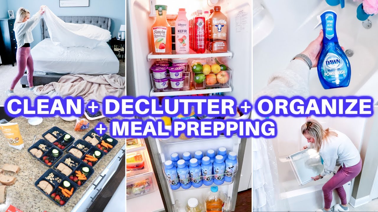 EXTREME CLEAN WITH ME + DECLUTTER + ORGANIZE | DAYS OF SPEED CLEANING ...
