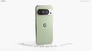 Google Pixel 10 Pro Jade 3D model by 3DModels.org