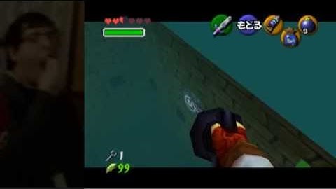 Weirdshot to the underwater silver rupee puzzle in Gerudo Training Grounds (SoT skip)