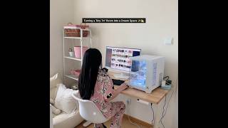 7㎡ Bedroom Makeover ✨ Tiny Room Transformation That Feels Magical! 🏡💖