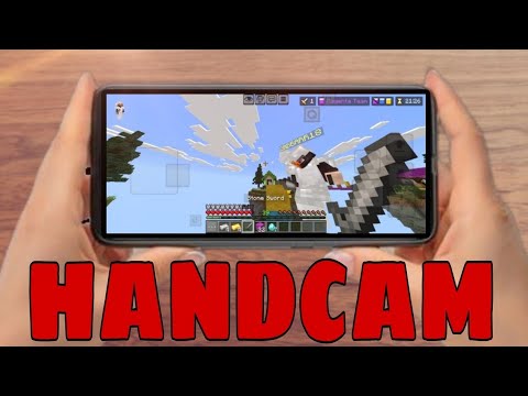 THE BEST Hive Bedwars Mobile HANDCAM! 60FPS! #popular #handcam # ...