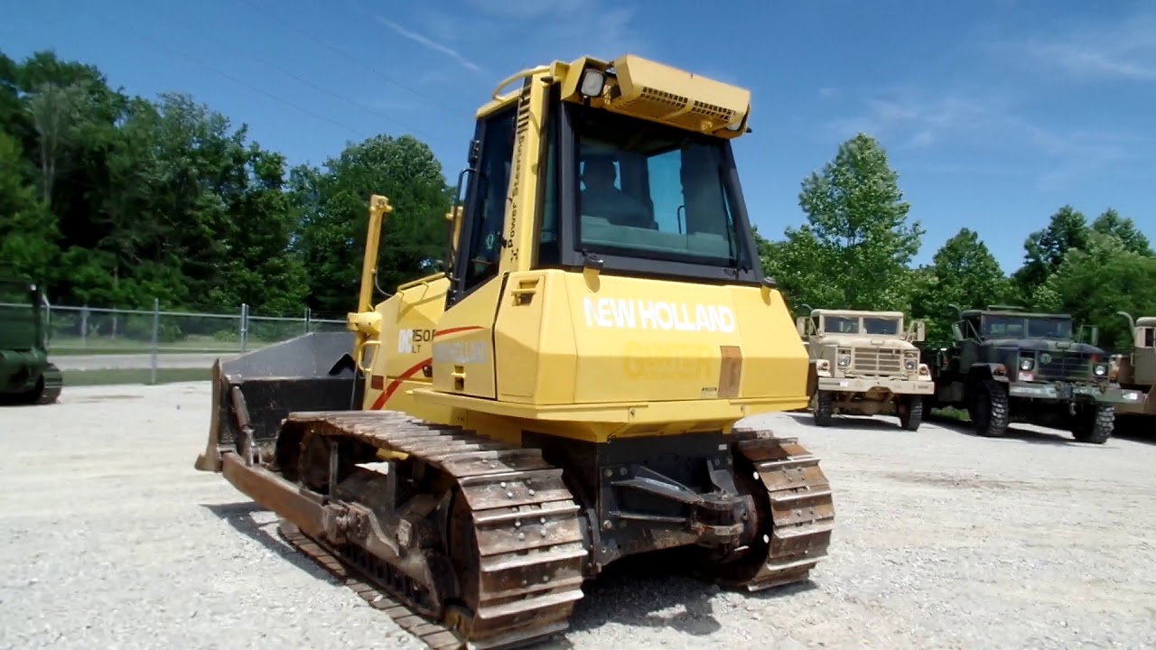 2005 New Holland DC150 B LT Dozer One owner Low Hours C&C Equipment