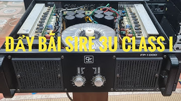 Đẩy Bãi CF Audio ☆ Mạch Class I ☆ Công Suất 1000W/1 Kênh.Lh 0826252688(Đã Bán)