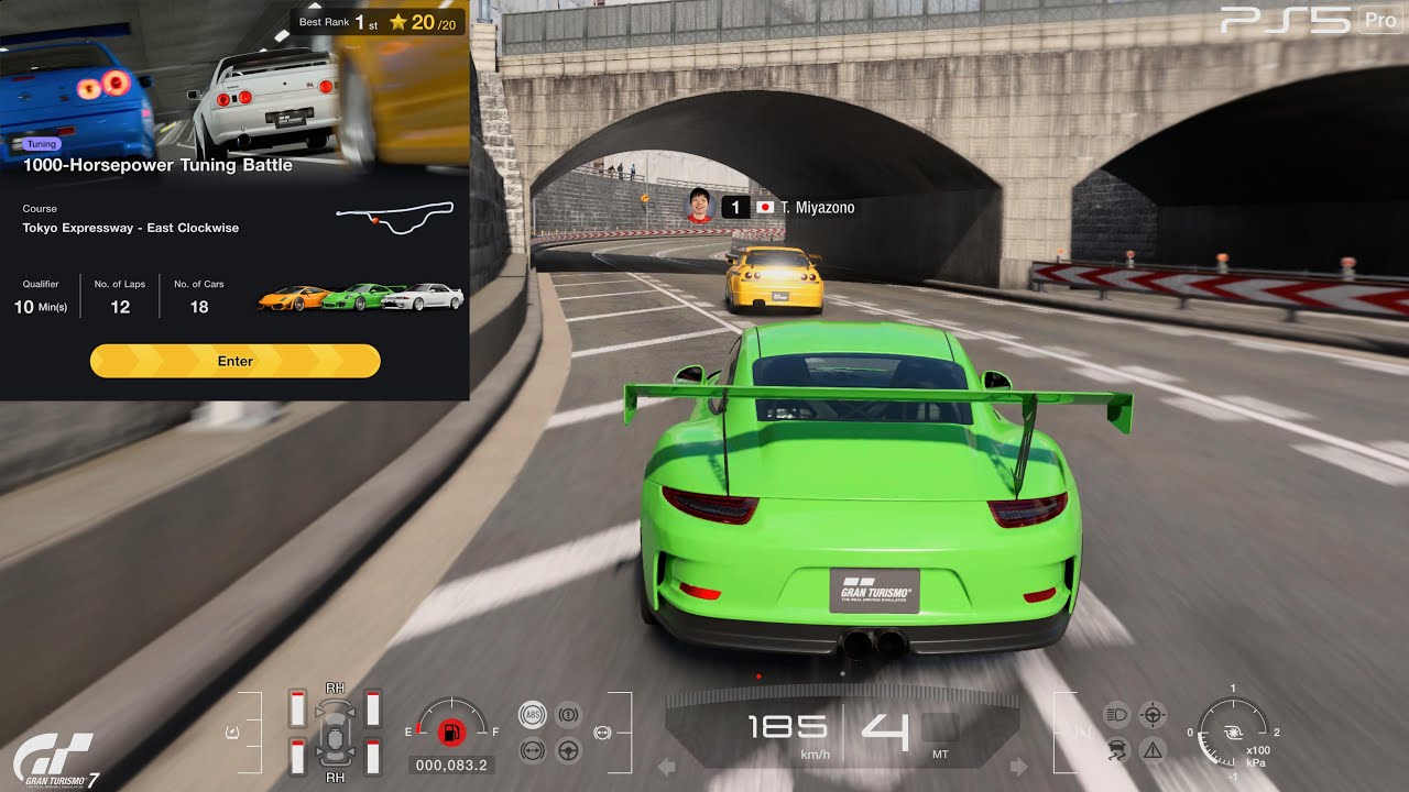 Gran Turismo 7 | Power Pack: 1000-Horsepower Tuning Battle East Clockwise 12Lap - 911 GT3 RS 110%