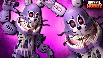 Handmade TWISTED BONNIE ★ FNAF: THE TWISTED ONES ➤ Polymer clay ✔ Giovy Hobby