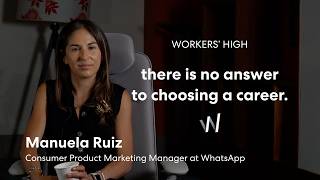 No One Answer To Choosing A Career Manuela Ruiz Marketing Manager At Whatsapp