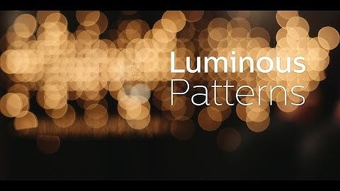 Philips Luminous Patterns - Introduction
