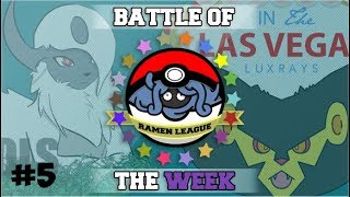Ramen League Game of Week 5! Las Vegas Luxrays vs 3 Minute Absols!