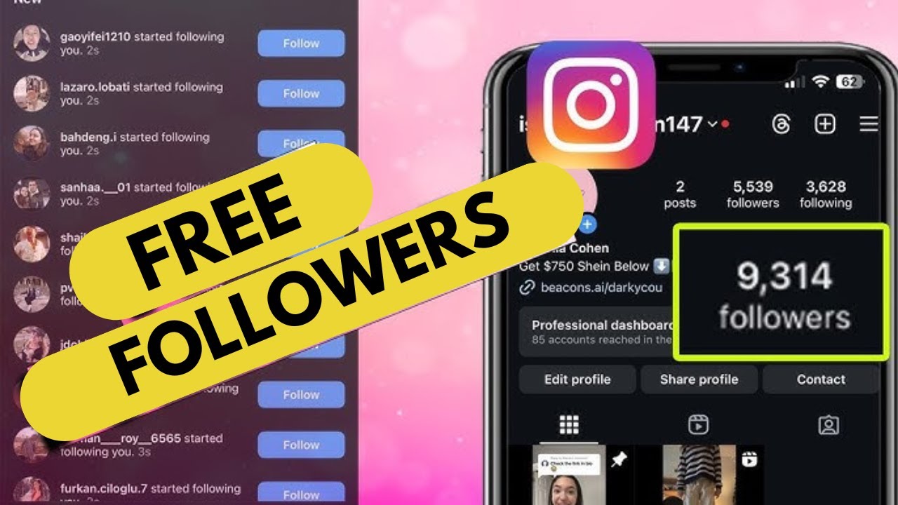 How to Get Free Instagram Followers 100% Working Method 2025 - YouTube