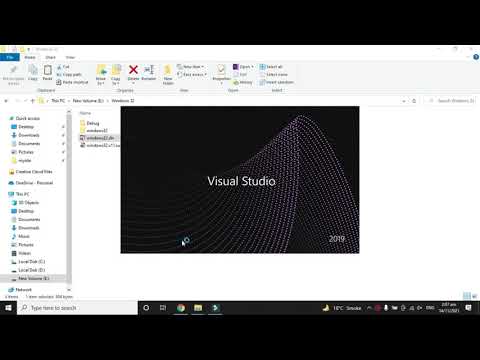 How to run Assembly Project Visual Studio 2019 Solution with IO.h Library