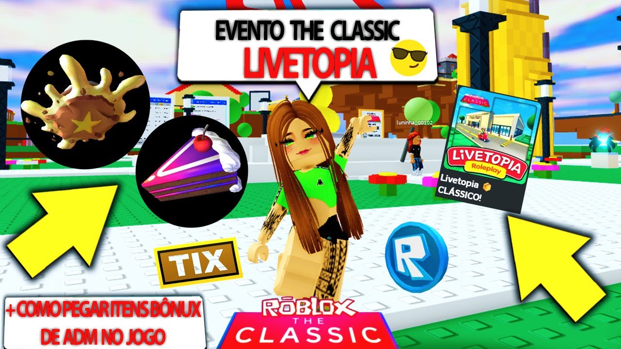 (EVENTO) Como obter todos os tokens no LIVETOPIA + Bônus pegando o Bolo ...