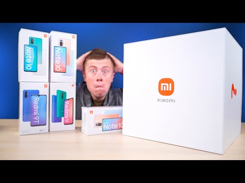 ОГРОМНАЯ посылка XIAOMI со Кучей Смартфонов! Распаковка и Обзор