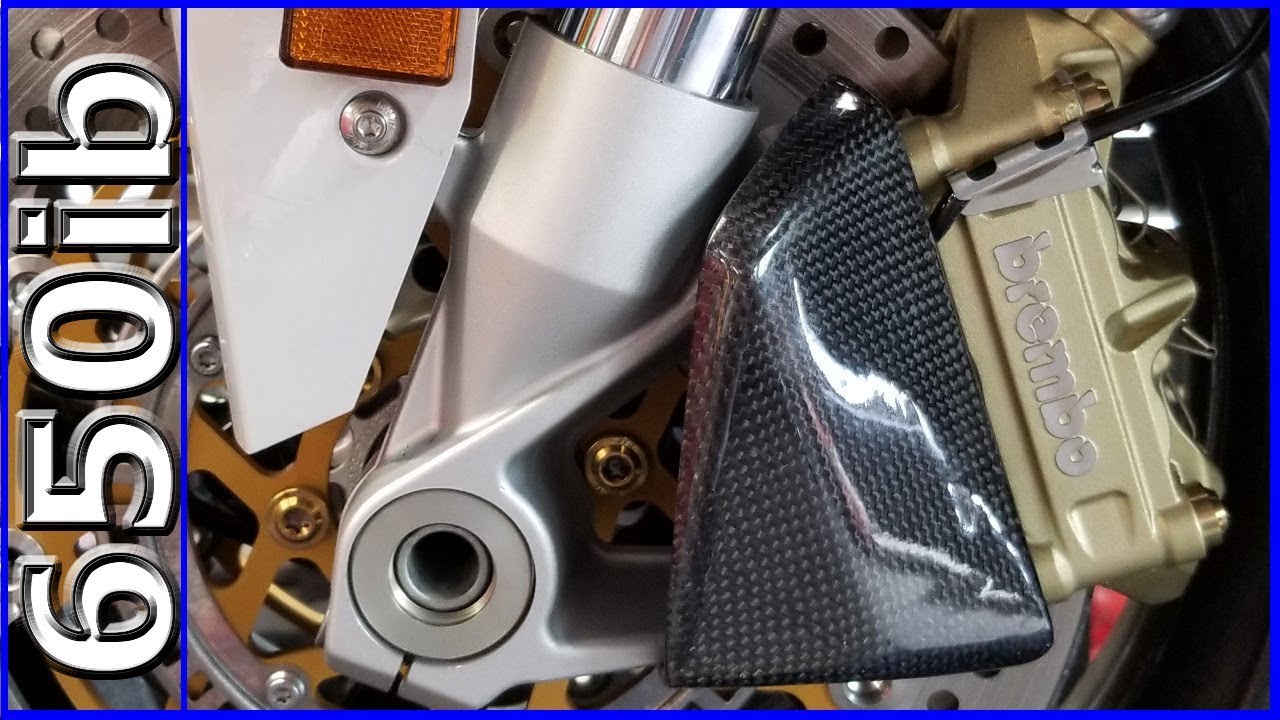 Carbon Fiber Brake Cooling Ducts Installed! 2018 S1000RR YouTube