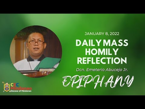 GOD MUST INCREASE IN US | JANUARY 8,2021 | DAILY MASS HOMILY REFLECTION (DCN. EMETERIO ABUCEJO)