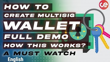 How to Create Multisig 🔐 Wallet and use dApps, Full Tutorial - English