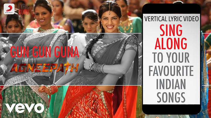 Gun Gun Guna - Agneepath|Official Bollywood Lyrics|Udit Narayan|Sunidhi Chauhan