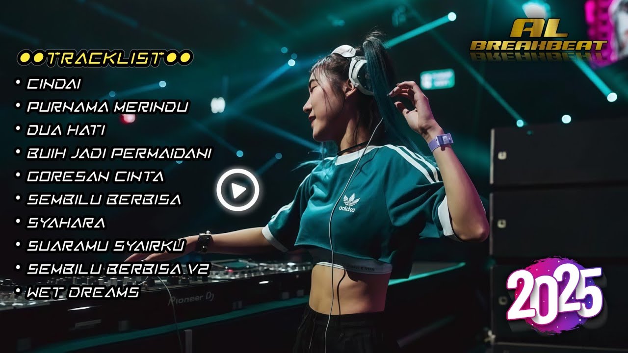 DJ CINDAI x PURNAMA MERINDU | DJ BREAKBEAT MALAYSIA FULL MELODY TERBARU 2025