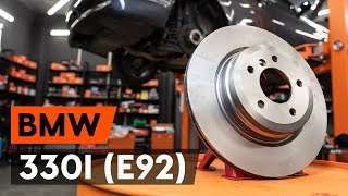 Tuto changement Disque de frein BMW E90 - tutoriel