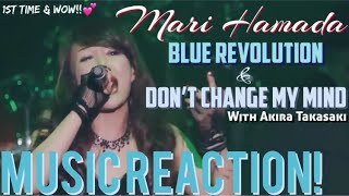 WHAT A HIGH NOTE!!😵❤️💕 Mari Hamada - Blue Revolution & Don’t Change My Mind LIVE Music Reaction🔥