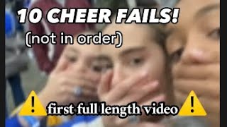 10 cheer fails middle school competitive❗️❗️