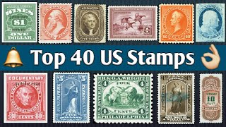 Most Expensive Stamps USA Part 3 | American Rare Postage Stamps Value