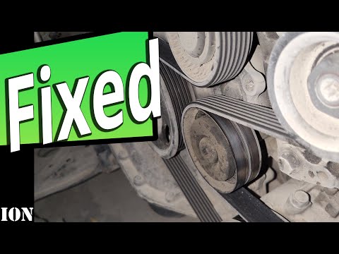 VW Polo Idler pulley noise fixed with WD-40