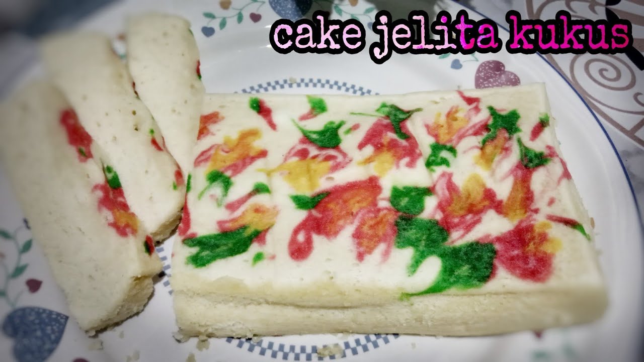 Resep Cake Jelita Kukus Lembut || cake pemula - YouTube