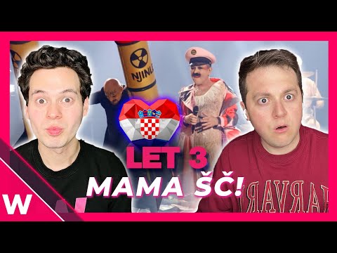 ?? Let 3 - "Mama ??!" Reaction | Croatia Eurovision 2023