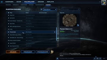 Starcraft 2: Create Arcade map with Mod bug
