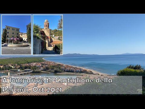 A long trip to the gorgeous seaside town of Castiglione della Pescaia, Tuscany, Italy