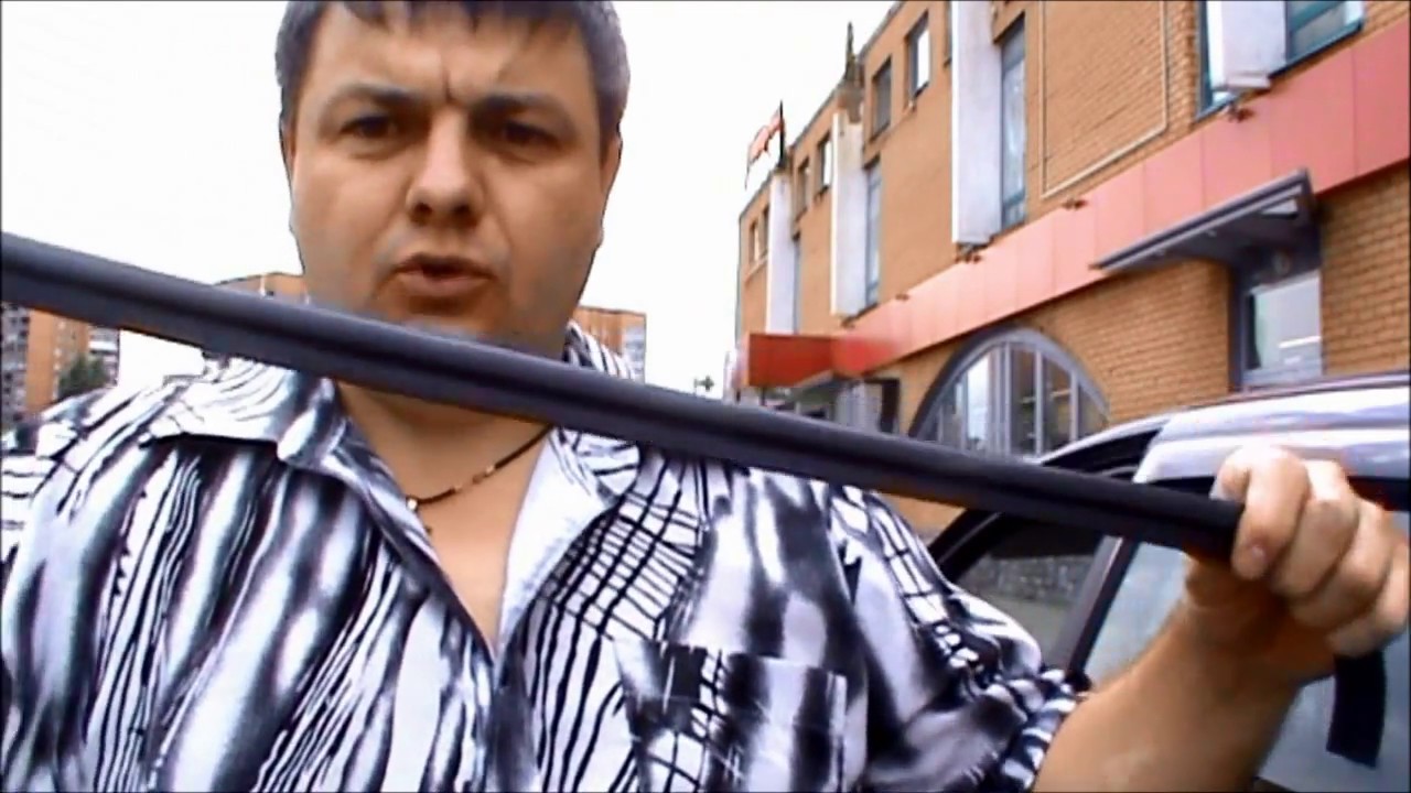 перезалив...Ставим уплотнители дверей и капота на Гранту