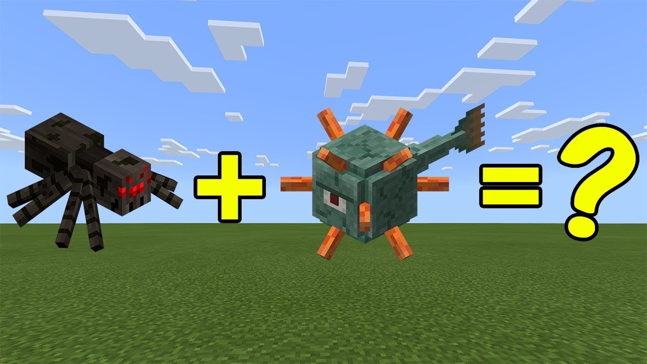 I Combined a Spider and a Guardian in Minecraft - Here's What Happened... I Combined a Spider and a Guardian in Minecraft - Here's What Happened...