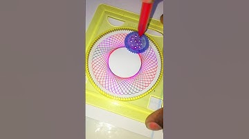 Dushtu Kokil 🙊🥀 | geometric Spirograph Ruler | #shorts #Atik_official #spirograph