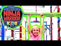 Ninja Kids Obstacle Course ANW Training At The Conquer Ninja Gym