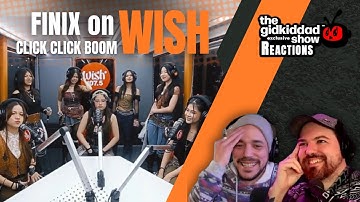 PRODUCERS REACT - FINIX Click Click Boom Wish 107.5 Bus Reaction