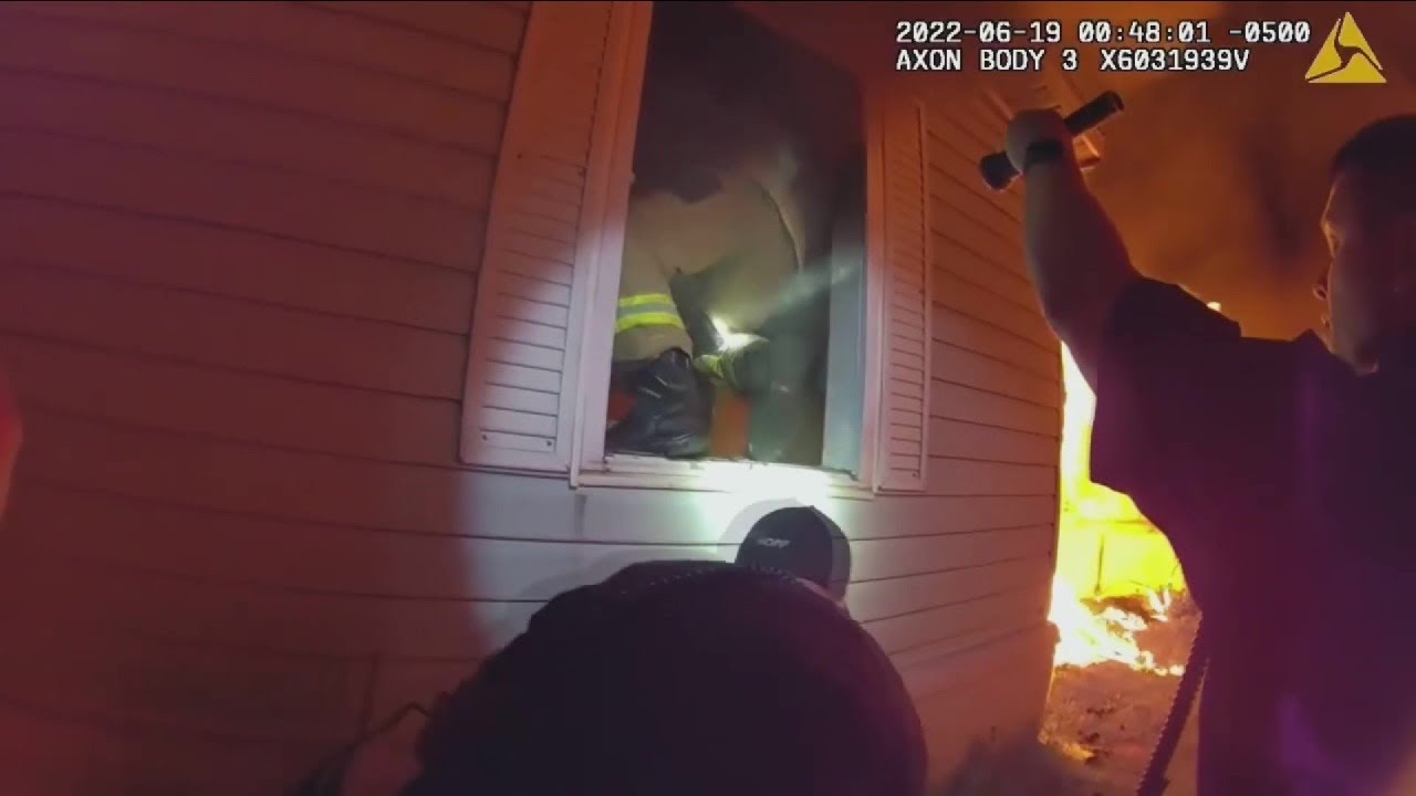 WATCH: Body camera footage shows first responders rescue boy from house ...