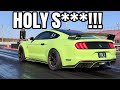 HULK destroys own 2020 GT500 1/4 Mile Record then Check Engine Light 🤣!