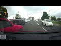 Driver pulls out and causes car to flip - Belfield NSW