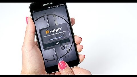 Keeper Security - Android Biometric Authentication