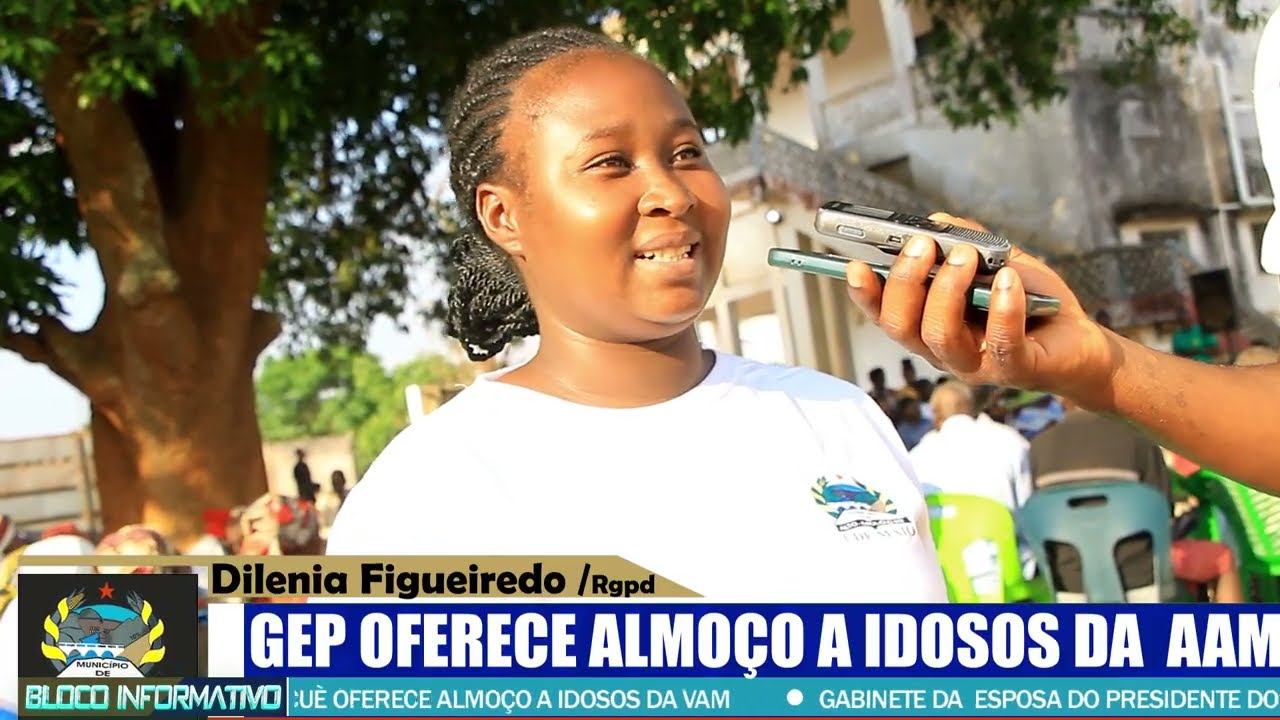 GEP DO MUNICÍPIO DE ALTO MOLÓCUÈ OFERECE ALMOÇO AOS IDOSOS DA AUTARQUIA - CMVAM 