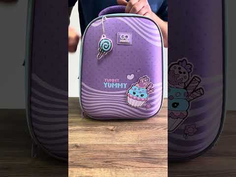 Рюкзак GoPack Education напівкаркасний 165M-3 Yummy,  38x28x13 см, 130-145 см, видео 1