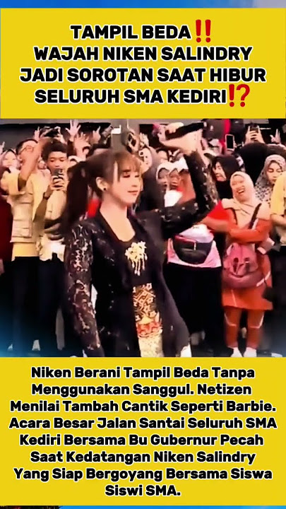 Niken Salindri Tampil Tanpa Sanggul? Kayak Barbie 😍 #nikensalindri #nikensalindry