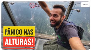 EXPERIÊNCIA SURREAL- PLATAFORMA de VIDRO na CHINA!