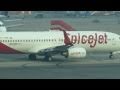 SpiceJet Boeing 737-800 Taxiing at Delhi IGI Airport